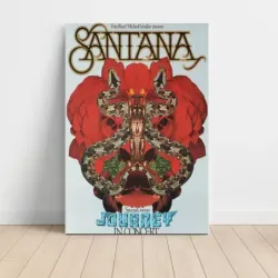 Santana and Journey – In Concert Fine Art Concert Poster