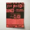 Sex Pistols and The Damned and The Clash – Anarchy Tour Village Bowl Fine Art Concert Poster