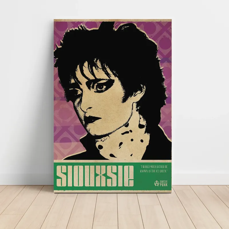 Siouxsie – Giants Of Punk Ice Queen Fine Art Music Poster
