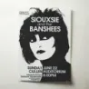 Siouxsie and The Banshees – Cullen Auditorium Fine Art Concert Poster