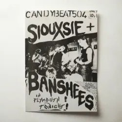 Siouxsie and The Banshees – Plymouth Tonight Fine Art Concert Poster