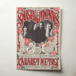 Smashing Pumpkins – New Year's Eve 1991 Cabaret Metro Fine Art Concert Poster