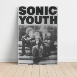 Sonic Youth – Madonna Here Where Fine Art Concert Poster