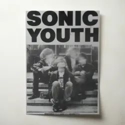 Sonic Youth – Madonna Here Where Fine Art Concert Poster