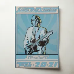 Stevie Ray Vaughan and Double Trouble – Steamboat Fine Art Concert Poster