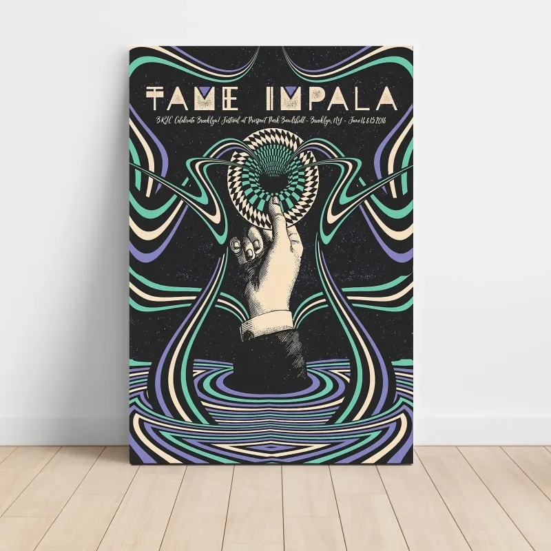 Tame Impala – Prospect Park Brooklyn 2016 Fine Art Concert Poster