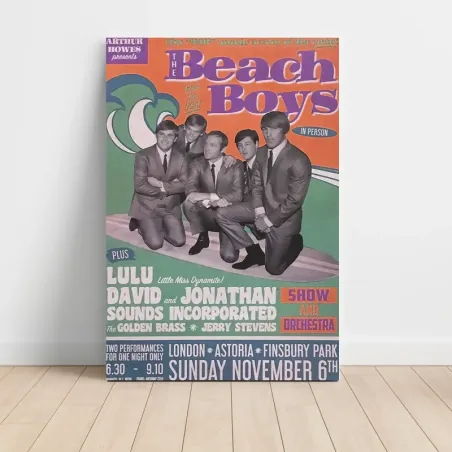 The Beach Boys – Astoria Finsbury Park London Fine Art Concert Poster
