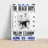 The Beach Boys – Dillon Stadium Hartford 1965 Fine Art Concert Poster