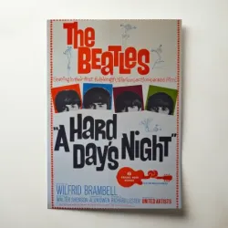 The Beatles – A Hard Day's Night Film Poster Fine Art Music Poster