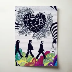 The Beatles – All You Need Is Love Fine Art Music Poster
