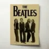 The Beatles – Band Photo Sepia Fine Art Music Poster