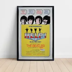 The Beatles – Help! Film Poster Fine Art Music Poster