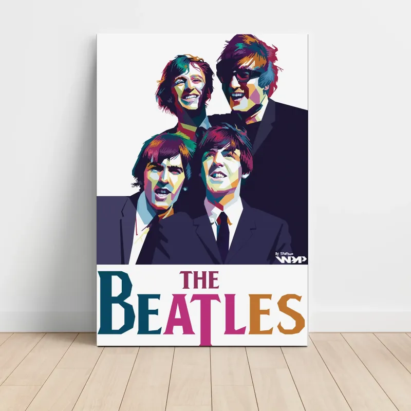 The Beatles – Pop Art Portrait Fine Art Music Poster