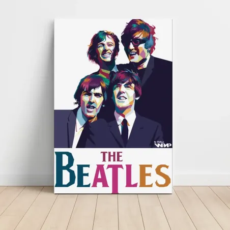 The Beatles – Pop Art Portrait Fine Art Music Poster
