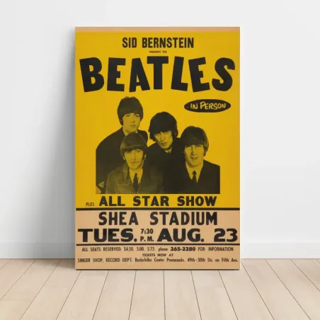 The Beatles – Shea Stadium All Star Show Fine Art Concert Poster