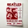 The Beatles – Washington Sports Arena 1964 Fine Art Concert Poster