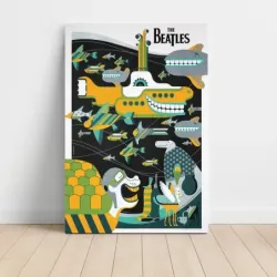 The Beatles – Yellow Submarine Art Fine Art Music Poster