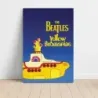 The Beatles – Yellow Submarine Blue Fine Art Music Poster