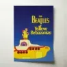 The Beatles – Yellow Submarine Blue Fine Art Music Poster