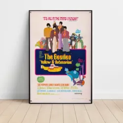 The Beatles – Yellow Submarine Film Poster Fine Art Music Poster