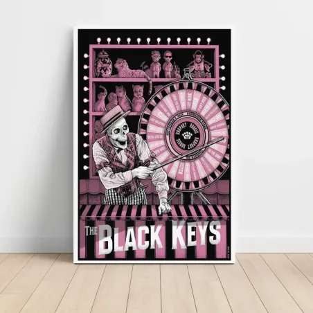 The Black Keys – Dropout Boogie Tour 2022 Fine Art Concert Poster