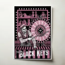 The Black Keys – Dropout Boogie Tour 2022 Fine Art Concert Poster