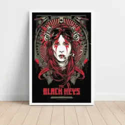 The Black Keys – Rod Laver Arena Melbourne Fine Art Concert Poster