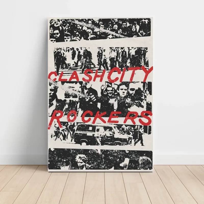 The Clash – Clash City Rockers Fine Art Music Poster