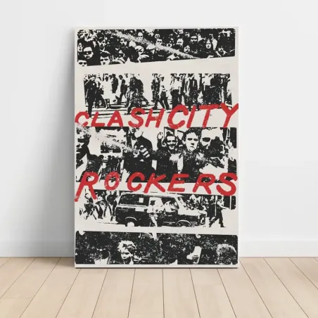 The Clash – Clash City Rockers Fine Art Music Poster