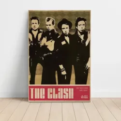 The Clash – Giants Of Punk Fine Art Music Poster