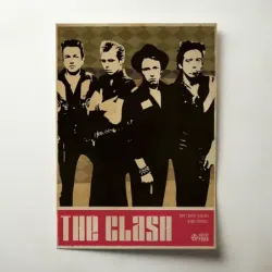 The Clash – Giants Of Punk Fine Art Music Poster