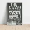 The Clash and Bo Diddley – Give 'Em Enough Rope Tour Ontario Theatre Fine Art Concert Poster