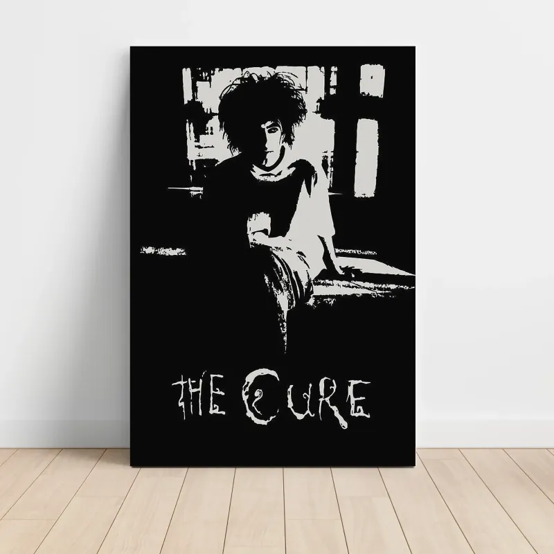 The Cure – Stencil Portrait Fine Art Music Poster