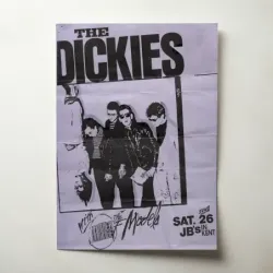 The Dickies – JB's Kent Fine Art Concert Poster