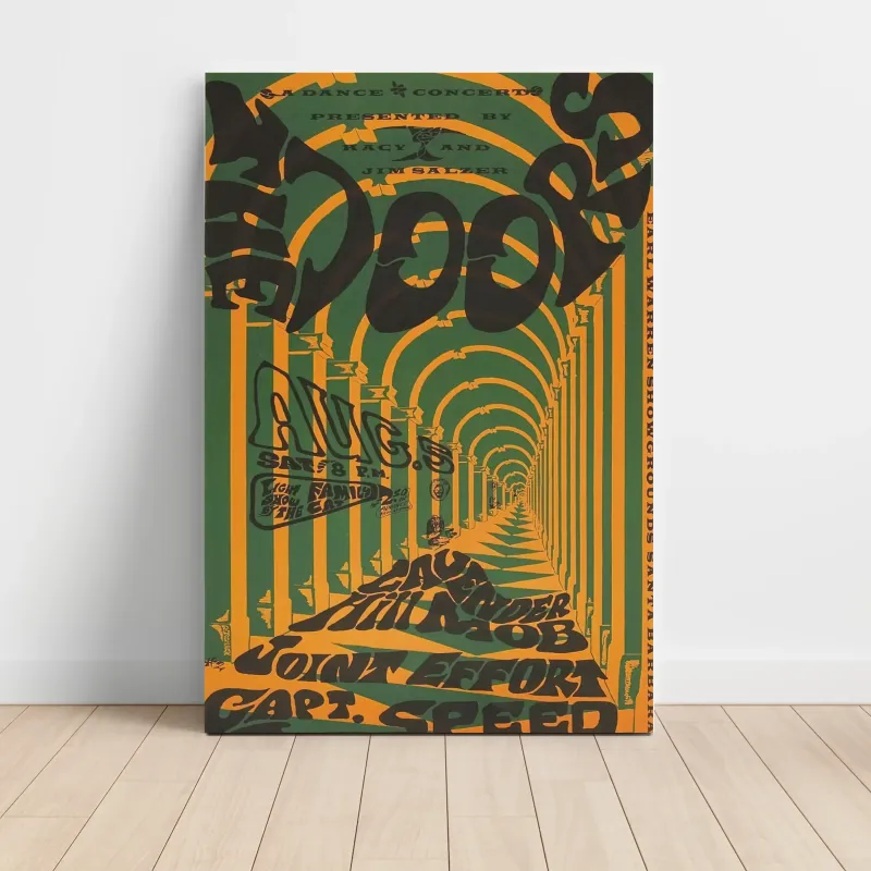 The Doors – Earl Warren Showgrounds Santa Barbara Fine Art Concert Poster