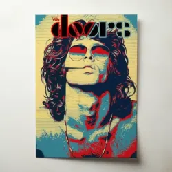 The Doors – Jim Morrison Pop Art Fine Art Music Poster