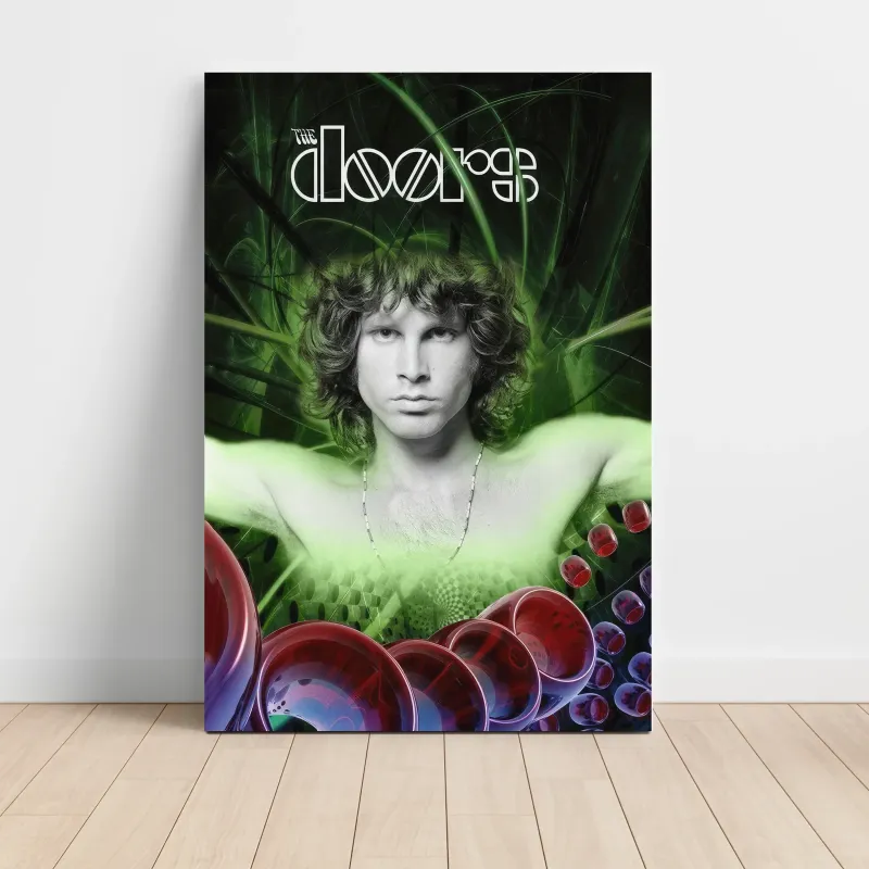 The Doors – Jim Morrison Psychedelic Fine Art Music Poster