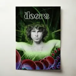 The Doors – Jim Morrison Psychedelic Fine Art Music Poster
