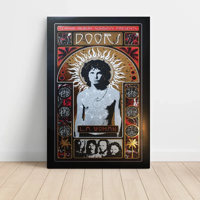 The Doors – LA Woman Classic Album Sundays Fine Art Music Poster