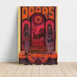The Doors – Sacramento Memorial Auditorium Fine Art Concert Poster