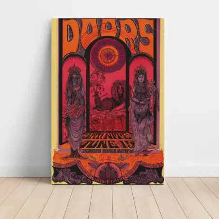 The Doors – Sacramento Memorial Auditorium Fine Art Concert Poster