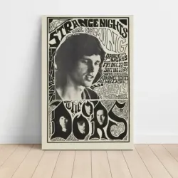 The Doors – Strange Nights Shrine Exposition Hall Fine Art Concert Poster