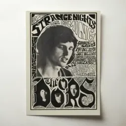 The Doors – Strange Nights Shrine Exposition Hall Fine Art Concert Poster