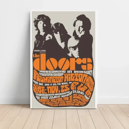 The Doors – Washington Hilton International Ballroom 1967 Fine Art Concert Poster
