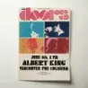 The Doors and Albert King – Vancouver PNE Coliseum Fine Art Concert Poster