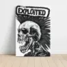 The Exploited – Mohawk Skull Fine Art Music Poster
