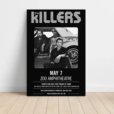 The Killers – Zoo Amphitheatre Fine Art Concert Poster