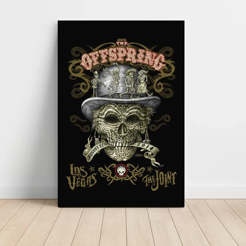 The Offspring – The Joint Las Vegas 2014 Fine Art Concert Poster