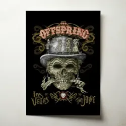 The Offspring – The Joint Las Vegas 2014 Fine Art Concert Poster