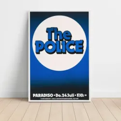 The Police – Paradiso Amsterdam Fine Art Concert Poster